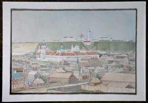 Veduta di Tobolsk da Mikhail Stepanovich Znamensky