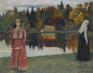Vicino al Lago da Mikhail Vasilievich Nesterov