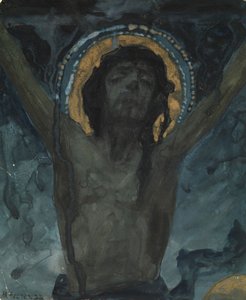 Cristo sulla croce da Mikhail Vasilievich Nesterov