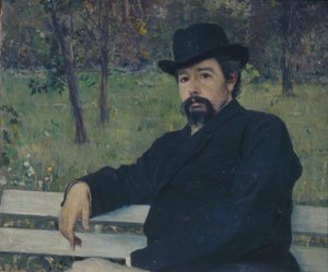 Ritratto del pittore Nikolai Alexandrovich Yaroshenko