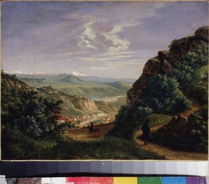 Vista di Piatigorsk, Russia da Mikhail Yuryevich Lermontov
