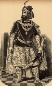 Márton Lendvay come Bánk Bán (Miklós Barabás, 1856) da Miklós Barabás