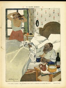Illustrazione di Miklos Vadasz (1884-1927) in Le Lire