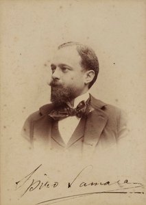 Ritratto del Compositore Spyridon Samaras da Milano . Guigoni and Bossi