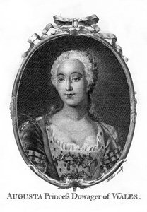 Augusta, Principessa del Galles, 1719-1772 da Miller