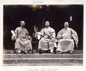 Mandarini di Canton, circa 1860