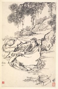 Lu Tong e servitore, 1788
