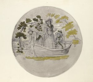Scatola decorata da Mina Lowry