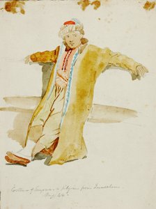 Costume a Smirne, un pellegrino di Gerusalemme da Miner Kilbourne Kellogg
