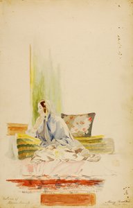 Costume della principessa persiana Brusa da Miner Kilbourne Kellogg