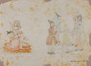 Dervish/Bartinado in Persia da Miner Kilbourne Kellogg