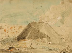 Figure vicino a Vulcano da Miner Kilbourne Kellogg