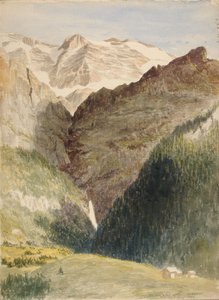 Ghiacciaio e cascate