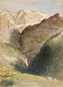 Ghiacciaio e cascate