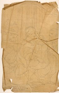 Sacra Famiglia (dopo Annibale Caracci) da Miner Kilbourne Kellogg