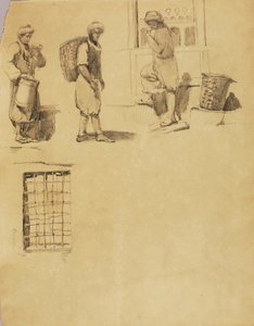 Figure di contadini da Miner Kilbourne Kellogg