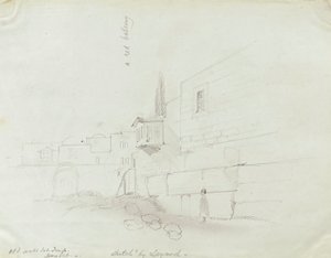 Balcone rosso, Gerusalemme da Miner Kilbourne Kellogg