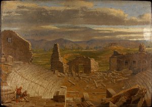 Rovine di Asrum Asia Minore: Esplorato con Layard (Sir Henry Layard) da Miner Kilbourne Kellogg