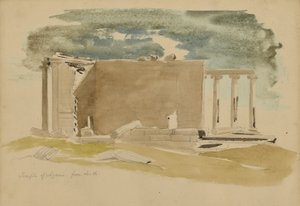Tempio di Azani, da sud