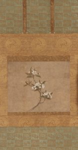Un ramo di fiori di pero da Ming Dynasty Chinese School