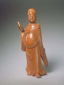 Figura di Wen Chang da Ming Dynasty Chinese School