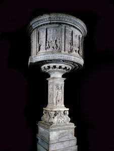 Arte Rinascimentale: Sedia di Pasquino di Matteo, scolpita da Mino da Fiesole e Antonio Rossellino da Mino da Fiesole