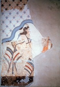 Figura femminile (affresco) da Minoan