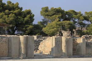 Sito archeologico minoico di Festo. Porta dell