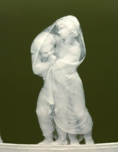 Dettaglio di una coppia di vasi, "Les alteres y les frileux", 1879