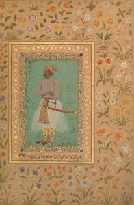 Ritratto di Maharaja Bhim Kanwar, Folio dall