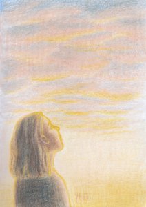 Uno sguardo sereno rivolto al cielo da Mirjam Schrei