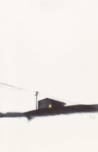 Luce solitaria della sera