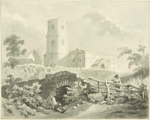 Chiesa di Tickenham da Miss Martha Bird