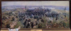 Guerra Russo-Turca: La battaglia di Gorni Dubnik, 24 ottobre 1877 da Mitrofan Borisovic Grekov