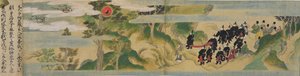 Storia della Fondazione del Tempio Geppoji, Periodo Muromachi, c.1495 da Mitsuyoshi Tosa