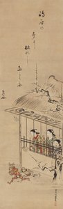 Cortigiane di Shimabara che Esorcizzano Demoni da Miyagawa Issho