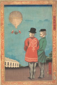 Immagine di un pallone, 1860