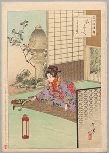 Suonando il Koyo, una signora di Nagoya dell