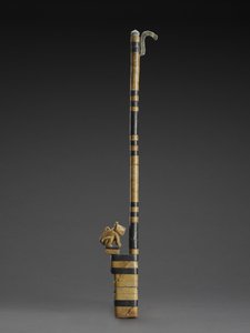 Atlatl con felino da Moche Moche