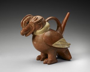 Vaso condor da Moche Moche