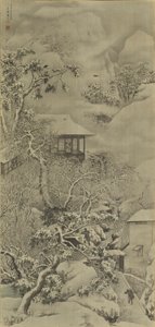 Paesaggio innevato da Mochizuki Gyokusen