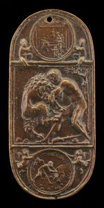 Ercole e il leone di Nemea da Moderno