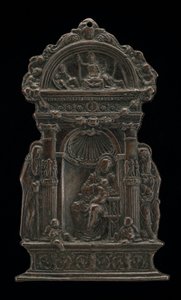 Madonna col Bambino in trono con Sant