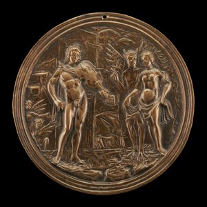 Orfeo che redime Euridice da Moderno