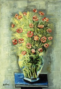 Bouquet di papaveri; Bouquet de Pavots da Moise Kisling