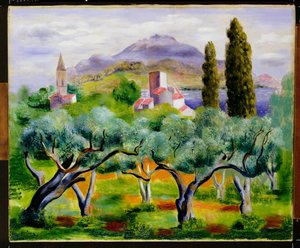 Paesaggio, 1920 circa da Moise Kisling