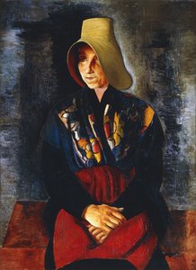 Ritratto della madre di Renee Kisling; Portrait de la Mere de Renee Kisling