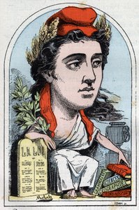 Allegoria della repubblica (Marianne) in 