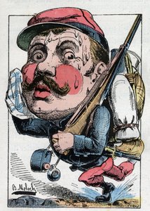 Allegoria di un riservista nel XIX secolo