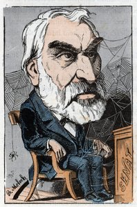 Eugène Pelletan (1813-1884), giornalista letterario e politico francese in 